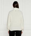 Свитер из шерсти Liu Jo Regular Fit, экрю - фото 3