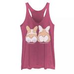 Майка с рисунком корги для юниоров за собакой - фото