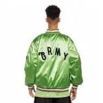 Куртка Grimey Jungle Punch Satin bomber, зеленый - фото 2