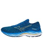 Кроссовки wave rider 26 'snorkel blue gold' Mizuno, синий - фото