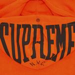 Толстовка Supreme Warm Up Hooded Sweatshirt, оранжевый - фото 3