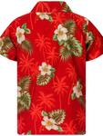 Рубашка King Kameha Small Flower, красный - фото 2