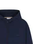 Худи на молнии Boss Kidswear, синий - фото 3
