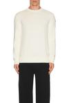 Crew Neck Свитер Moncler, Silk White - фото 2