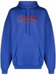 Худи с логотипом VETEMENTS, синий - фото