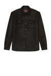 Шерстяная рубашка CPO Schott, черный - фото