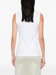Топ без рукавов Peserico, белый - фото 4