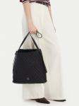 Сумка Tommy Hilfiger Th Braided Maxi Hobo AW0AW18161 Schwarz - фото 2