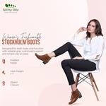 Женские ботинки Spring Step Stockholm, Dark Brown - фото 4