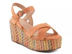 Босоножки Rainbowfun Wedge Patrizia, Red - фото