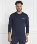 Лонгслив regular fit Ea7, темно-синий - фото 3