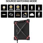 Складная светодиодная RGB-панель GVM B200C - фото 4