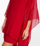 Шелковый кафтан Fini Taller Marmo, Ruby - фото 5