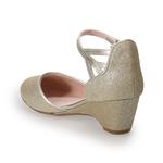 Sonoma Goods For Life Туфли на танкетке Gamoraa для девочек, цвет Silver - фото 3