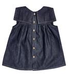 Детское фиолетовое джинсовое платье 1 + In The Family, синий - фото 3