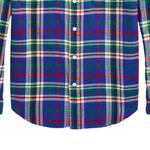 Клетчатая рубашка Polo Ralph Lauren, синий - фото 8