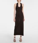Платье макси Коралина Khaite, Espresso - фото 2