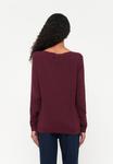 Джемпер TOM TAILOR BASIC BOATNECK , Deep Burgundy Red/Bordeaux - фото 3