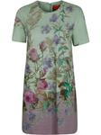 Мини-платье La DoubleJ с цветочным принтом, зеленый - фото