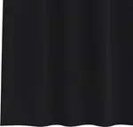 Плотные шторы с кольцами, 2 шт., черные, 245 x 140 см vidaXL - фото 6