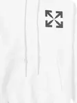Худи Single Arrow Over Off-White, белый - фото 2