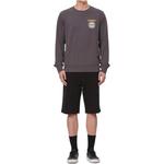 Повседневные шорты мужские черные Evisu, черный - фото 6