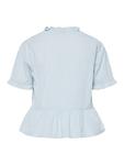 Блуза PIECES PCAlma, Pastel Blue - фото 2