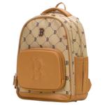 MLB Полиэстеровый рюкзак унисекс коричневый, Brown - фото 2