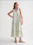 MixRay Платье в пастельно-зеленом цвете - фото 3