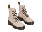 Ботинки Dr. Martens Leona на платформе, серо-коричневый - фото 2