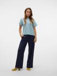 Широкие брюки VERO MODA VMTHAS, Navy - фото 5