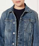 Джинсовая куртка Oversize fit Tommy Hilfiger, синий - фото 4