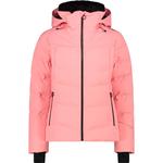 Куртка женская с капюшоном и фиксатором Cmp, цвет pesca - фото