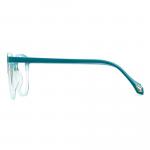 CYXUS Овальные очки для компьютера унисекс, Blue Frame with Blue Lens C05 - фото 8