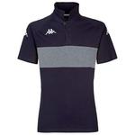 Поло с коротким рукавом Kappa Dianetti, черный - фото