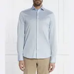 Рубашка узкого кроя Stenströms, синий - фото