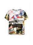 Футболка с принтом COLLAGE PRINT  Desigual, мультиколор - фото 6