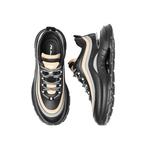 Кроссовки мужские толстые низкие Kolumb, черный - фото 3