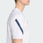 Футболка Performance ADIDAS PERFORMANCE Frankreich Travel, белый - фото 4