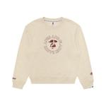 Толстовка с принтом логотипа A Bathing APE Aape, светло-серый - фото