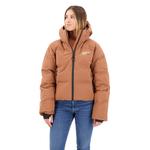 Куртка Superdry Boxy Puffer, коричневый - фото