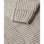 Платье Superdry Chunky Rib midi, бежевый - фото 3