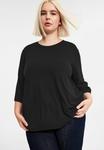 Топ XLNT by Kappahl Long sleeved top, Black - фото