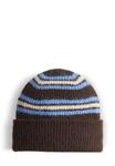 Шапка OPUS SOFT TOUCH STRIPED, Coffee Bean/Brown - фото 3