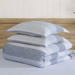 Levtex Home Комплект пододеяльников с песочными полосками, синий - фото 4