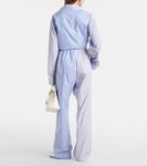 Прямые брюки Maison Margiela, синий - фото 3