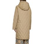 Куртка с капюшоном стеганая Diamond Burberry, верблюжий цвет - фото 5