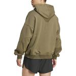 Толстовка hermanos koumori для бега Adidas, зеленый - фото 4