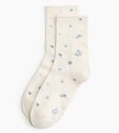 Набор носков H&M, 5 пар, белый/голубой - фото 2