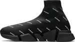 Кроссовки Balenciaga Speed 2.0 Sneaker Black, черный - фото 3